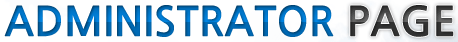 administrator page
